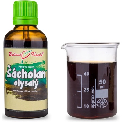 Bylinné kapky Pavlovy Šácholan olysalý TCM tinktrura 50 ml