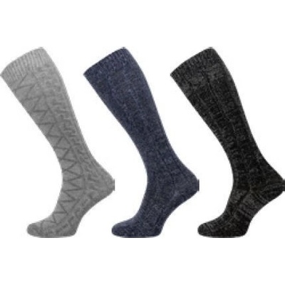 Novia Podkolenky Lurex dámská šedá