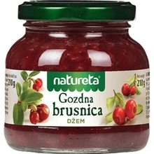 Natureta divoká brusinka extra Džem 210 g