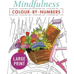 Mindfulness Colour-by-Numbers Large Print | PUBLISHING ARCTURUS (ISBN: 9781789500486)