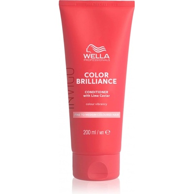 Wella Invigo Color Brilliance Conditioner With Lime Caviar (Fine To Medium Coloured Hair) Балсами за коса 200ml