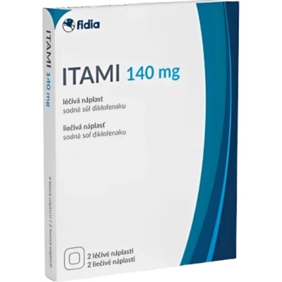 ITAMI 140 mg Liečivá náplasť 2 ks