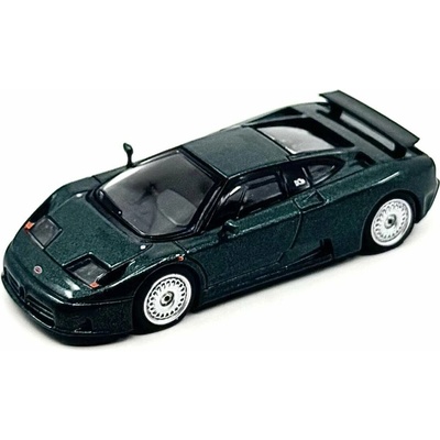 MINI GT Bugatti EB110 GT Dark Verde Scuro 1:64