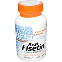 Doctor's Best Fisetin Featuring Cognisetin 100 mg 30 kapslí