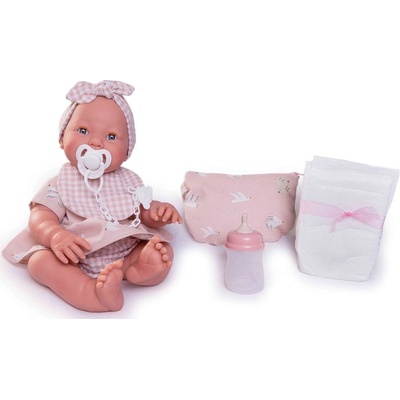 Antonio Juan 50393 MIA mrkací a čůrající realistická miminko s celovinylovým tělem 42 cm