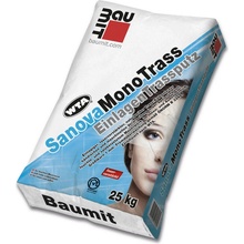 Baumit SanovaMonoTrass vápenotrasová 1 mm Omítka jednovrstvá 25 kg