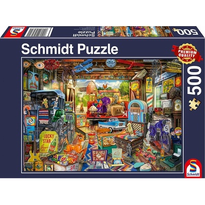 SCHMIDT Bleší trh v garáži 500 dílků