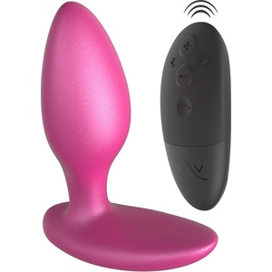 WE-VIBE Ditto+ - Анален вибратор с управление чрез приложение (розов)