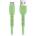 Maxlife Кабел MXUC-04 USB - USB-C, 1.0 м, 3A, зелен - Maxlife