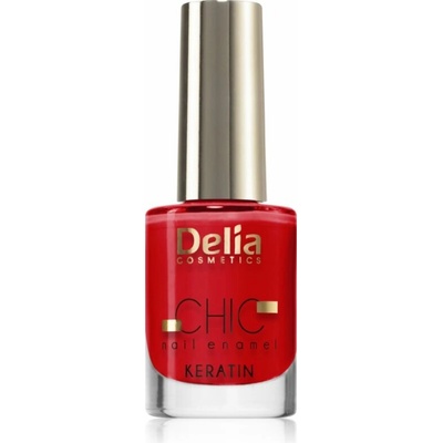 Delia Cosmetics Chic lak na nechty s keratínom odtieň Gloss 09 11 ml