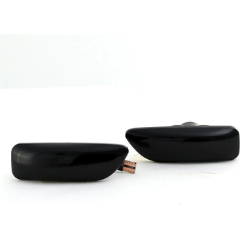 Диодни мигачи за калник за Volvo S60 / S80 / V70 / XC70 / XC90 (2000-2007) - опушени с бягащ мигач (SA293D)