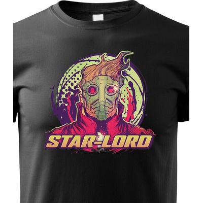 Dětské tričko Star Lord Černá Canvas Bezvatriko.cz 2353