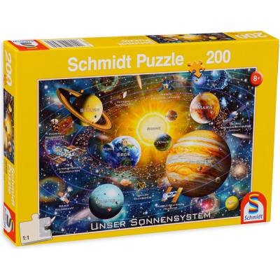 Schmidt Spiele Пъзел Schmidt от 200 части - Слънчева система (56308)