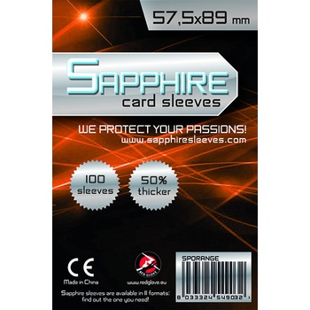 Sapphire Orange 100 ks 57,5x89mm