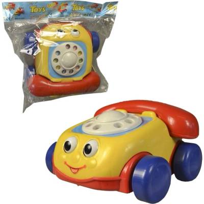 MaDe Telefón na ťahanie 18 cm