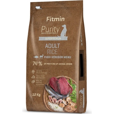 Fitmin Purity Rice Adult Fish & Venison 2 kg