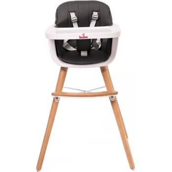 Buba Столче за хранене Buba Carino, Черно, Столчета за хранене (buba-carino-black) (buba-carino-black)