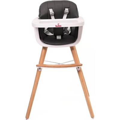 Buba Столче за хранене Buba Carino, Черно, Столчета за хранене (buba-carino-black) (buba-carino-black)