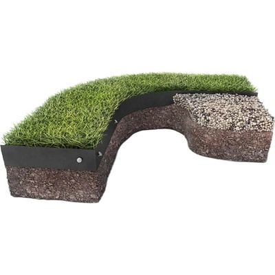 Grate Garden Edge Hobby obrubník 10 m černý 1 ks