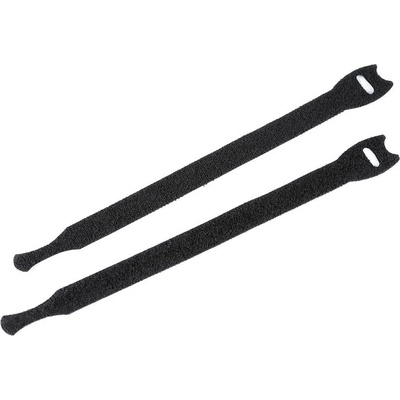 Stahovací páska na suchý zip délka 15; 20 cm Varianta: 1 (20 cm) černá, Balení: 10 ks