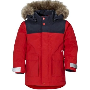 Didriksons KURE červená dětská zimní bunda