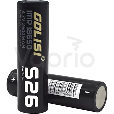Golisi S26 Black batéria 18650 25A 2600mAh