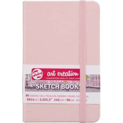 Talens Art Creation Sketchbook v pevnej väzbe Pastel Pink 9 x 14