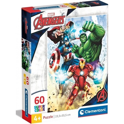 CLEMENTONI Marvel Avengers 60 dílků