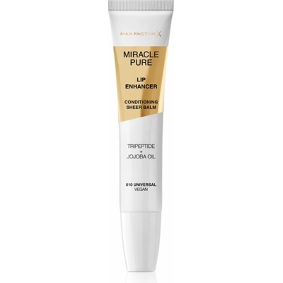 Max Factor Miracle Pure Lip Enhancer hydratačný lesk na pery odtieň 010 Universal 12 ml