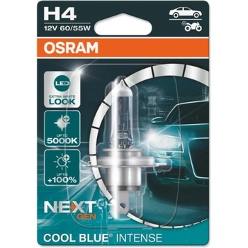 Image 1 of OSRAM COOL BLUE INTENSE (NEXT GEN) H4 60/55W 12V (64193CBN-01B)