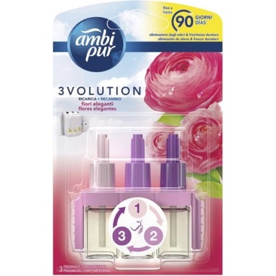Ambi Pur 3volution náplne do elektrické osviežovača Flores Elegantes 20 ml