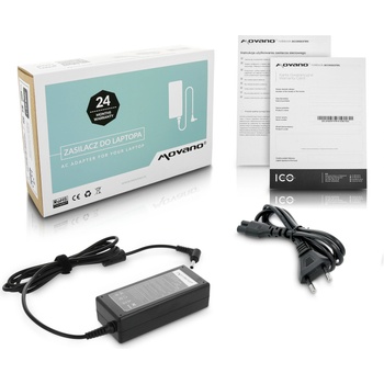 Movano Зарядно за лаптопи Asus, 65W / 19V / 3, 42A / 4, 5mm x 3, 0mm (ZZ/AS19342P)
