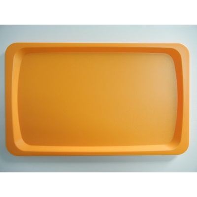 Stalgast Čtvercový tác z polypropylenu 530x325 mm 413031 oranžový