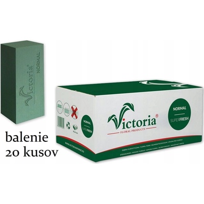 20 kusov Florex Victoria 23x11x7,5cm na živé kvety