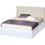 Bogdan Furniture G Легло Мебели Богдан Hey BM, бяло с табла Teks, слонова кост