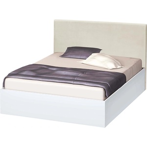 Bogdan Furniture G Легло Мебели Богдан Hey BM, бяло с табла Teks, слонова кост