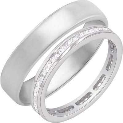 Eppi Eternity prsten s diamanty a pánský komfortní prsten Mirica RW43661