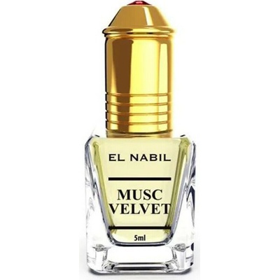 El Nabil musc velvet parfémovaný olej unisex 5 ml roll-on