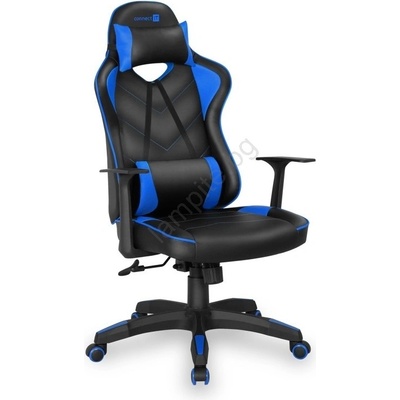 CONNECT IT CGC-0700-BL - Геймърски стол LeMans Pro черно/синьо (TD0130)