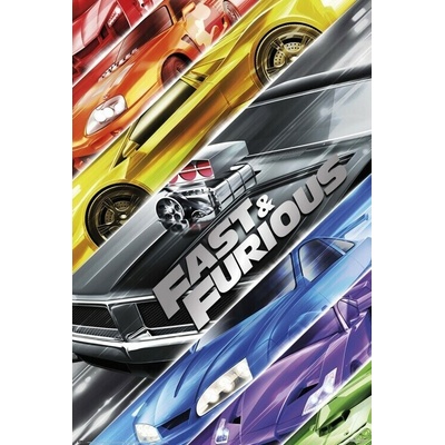 GRUPO ERIK Plakát, Obraz - Fast & Furious - Cars, 61 × 91.5 cm