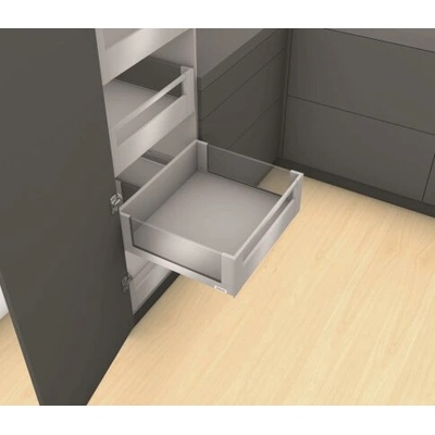 Blum K-Blum Legrabox zásuvka C free 500mm/40kg Blumotion/TOB sivá vnútorný reling