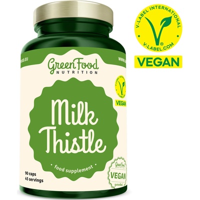 GreenFood Nutrition Ostropestřec mariánský 90 kapslí