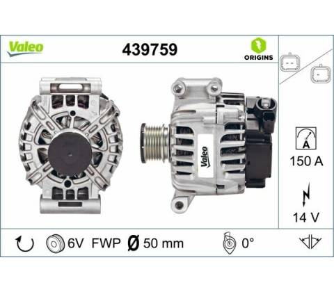 VALEO Alternátor 439759