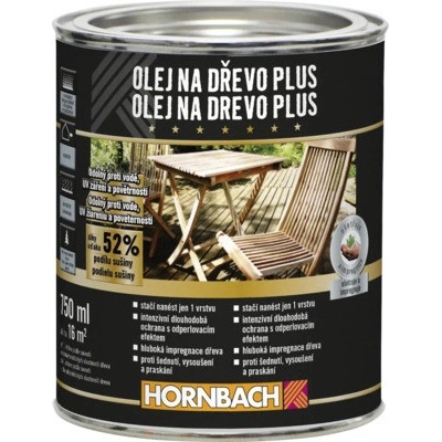 Hornbach Olej na dřevo plus 0,75 l bezbarvý