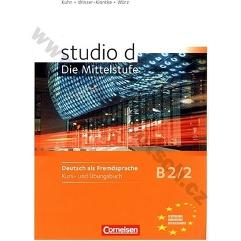 studio d: Die Mittelstufe B2/2 učebnice němčiny a pracovní sešit vč. audio CD k prac. sešitu