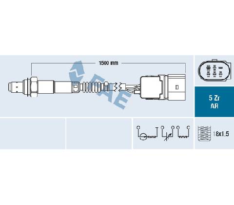 FAE Lambda sonda 75351