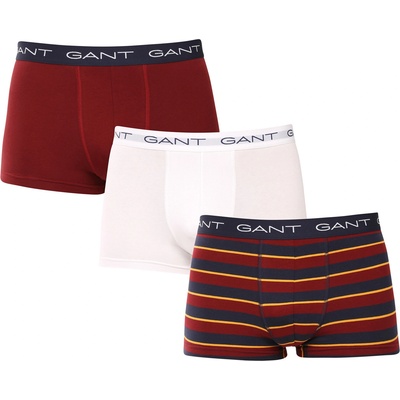 Gant Комплект три - мъжки боксерки Gant многоцветни Gant | Cherven Zhalt Byal Mnogotsveten | МЪЖЕ | M