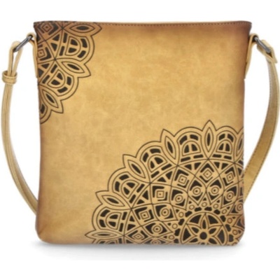 Indee crossbody mandala 6269 yellow žlutá