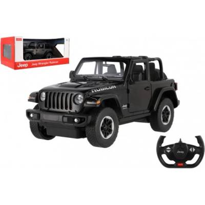 Rastar RC Jeep Wrangler Rubicon černý 29cm 2,4GHz RTR