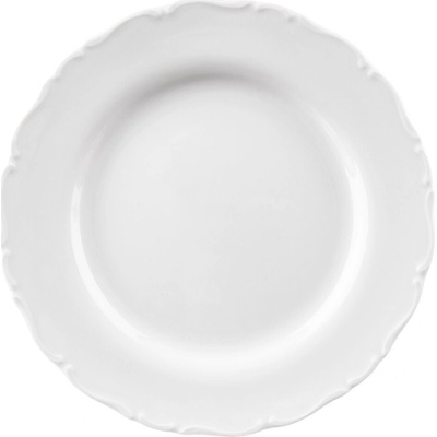 Mělký talíř MONA lem pr. 24,5 cm